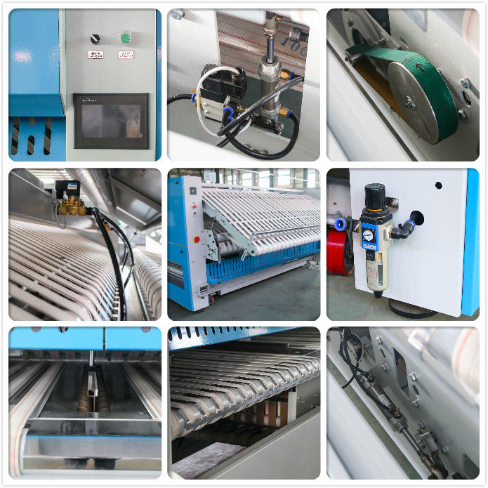 Automatische Maschine zum Bügeln und Falten von Kleidung Faltgeschwindigkeit 10-50 M/Min 220v/380v