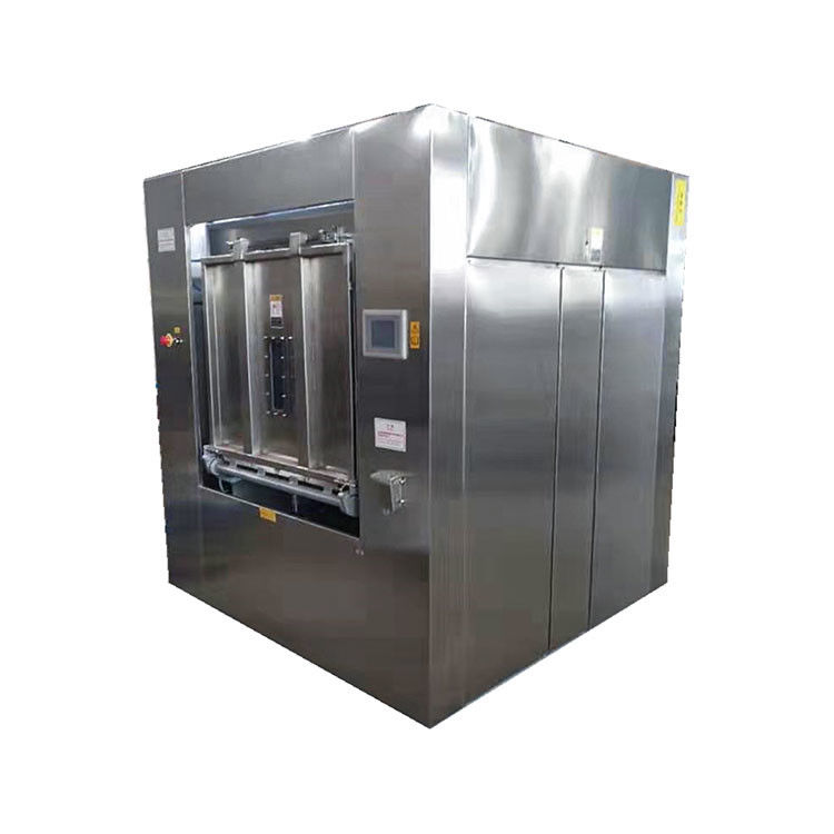 Barriere Waschmaschine Extractor für Krankenhaus Wäsche 1600*1600*1900mm Reinigen-in-Platz CIP Jetzt