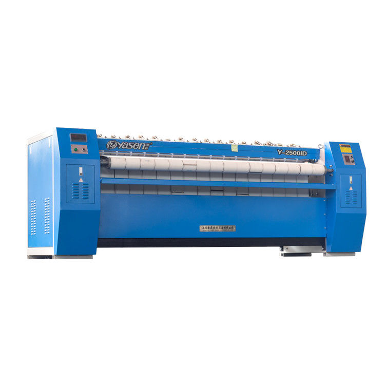 Maximale Zuführbreite 3300mm Voll automatische Hemd Zylinder Bügelmaschine für Bettwäsche