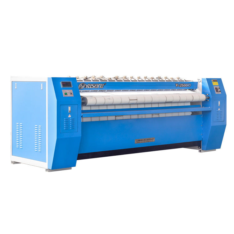 Maximale Zuführbreite 3300mm Voll automatische Hemd Zylinder Bügelmaschine für Bettwäsche