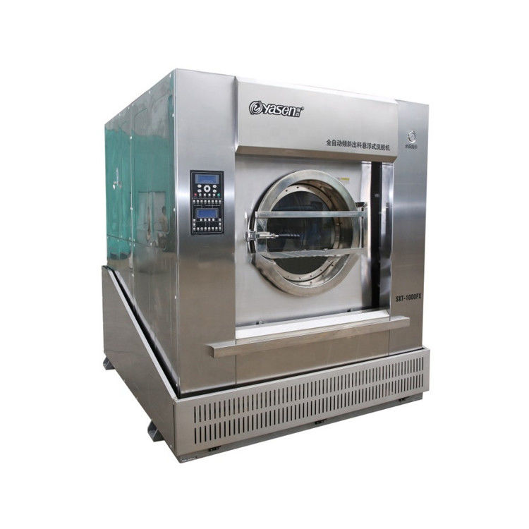 50 kg industrielle automatische Waschmaschine mit Dampf- oder Stromheizung 1,5-15 kW