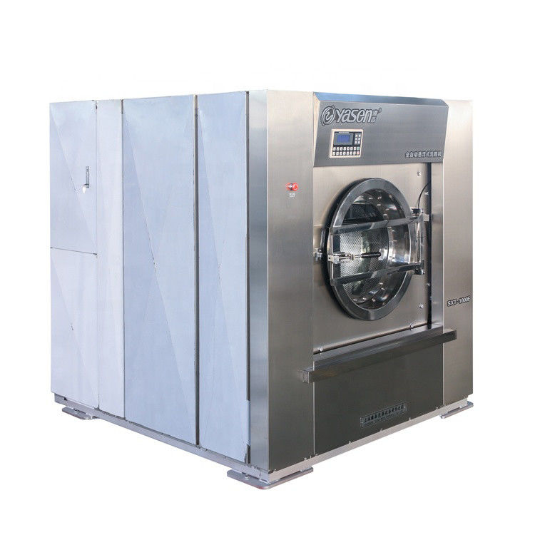 50 kg industrielle automatische Waschmaschine mit Dampf- oder Stromheizung 1,5-15 kW