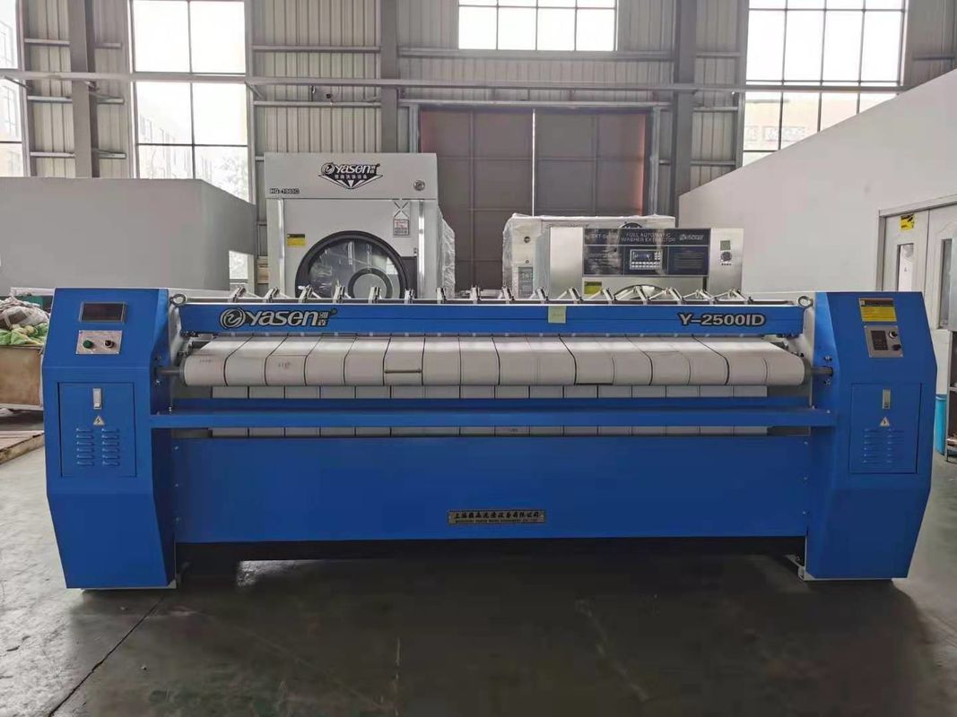 Professionelle industrielle Bügelmaschine mit Stromversorgung 380/3/50 V/p/Hz 0,75kw