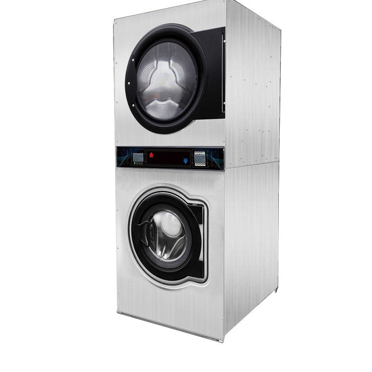 Münzbetriebene Waschmaschine und Trockner für den kenianischen Markt aus Edelstahl 820*920*2020mm